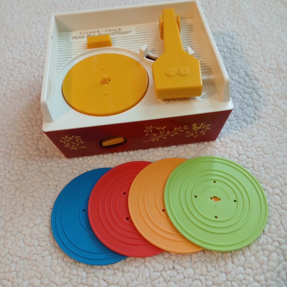 Fisher-Price Classic Music Box Record Player - Multicolor